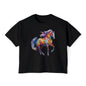 Dreamscape Stallion Women's Boxy Tee