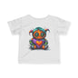 Patchwork Pumpkin Heart Infant T-Shirt