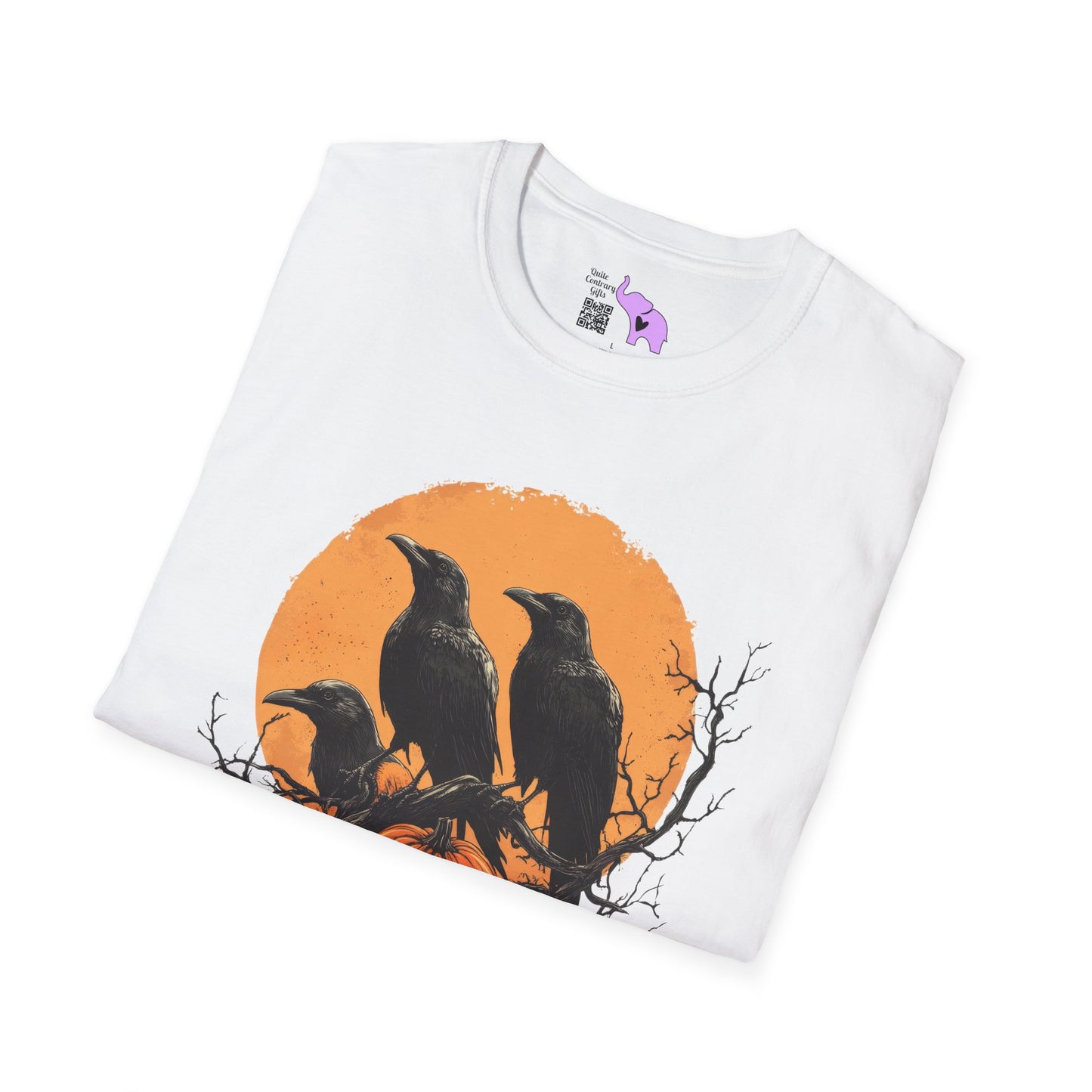 Halloween Crows 4 Adult T-shirt