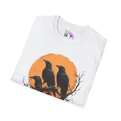 Halloween Crows 4 Adult T-shirt