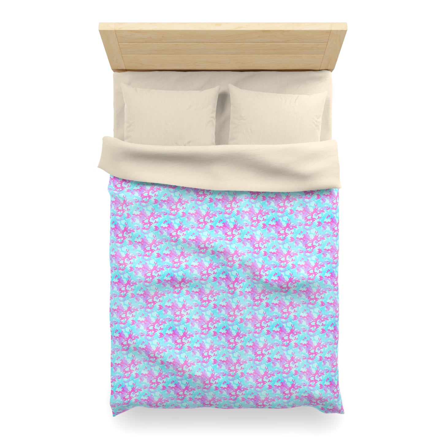 Cotton Candy Camo Duvet Bedding Set