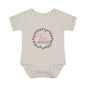 Pink Milestone Wreath Onesie-Five Months