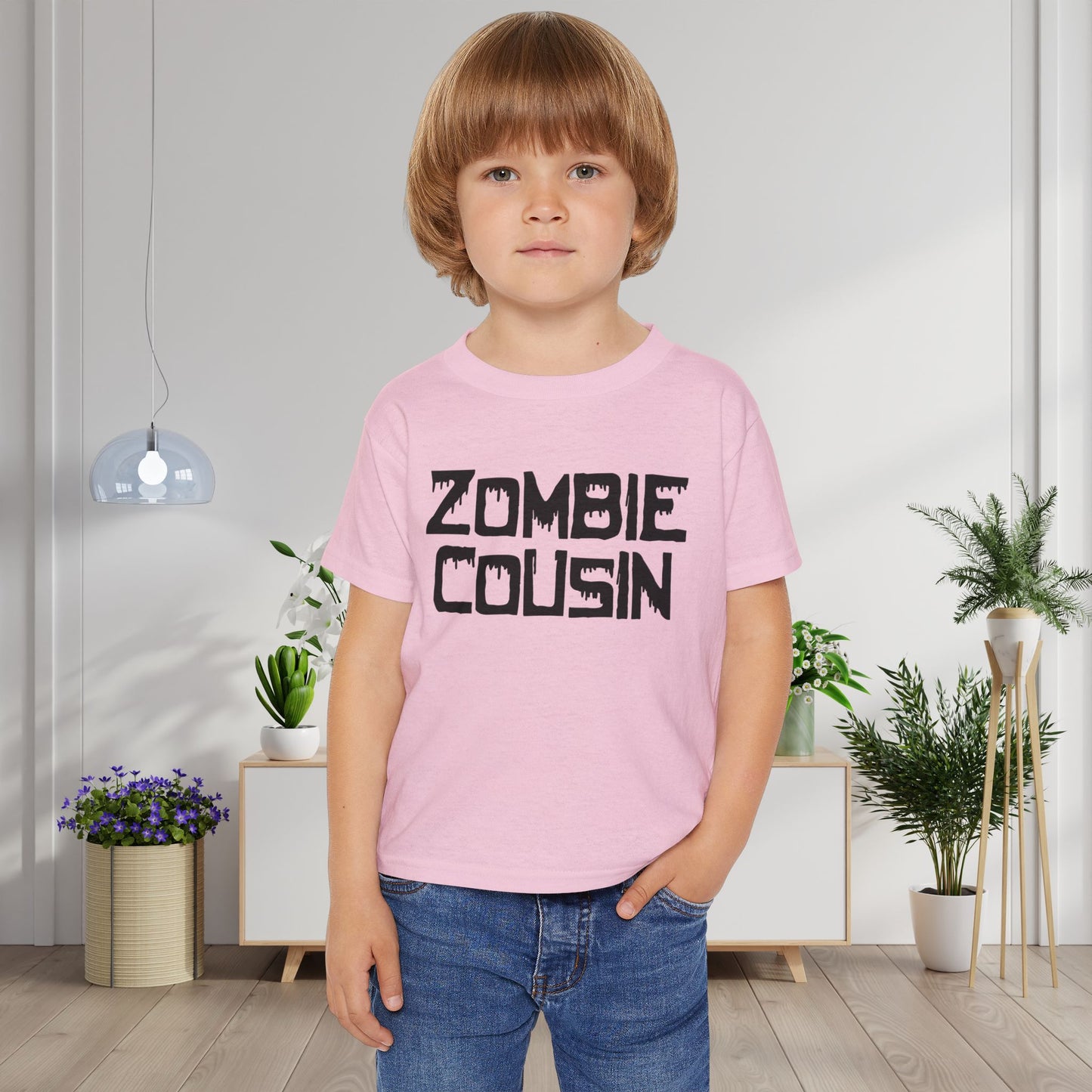 ""Zombie Cousin Heavy Cotton™ Toddler T-shirt