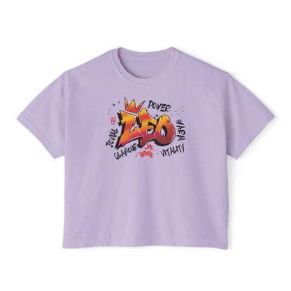 Leo Street Art Women's Boxy Tee