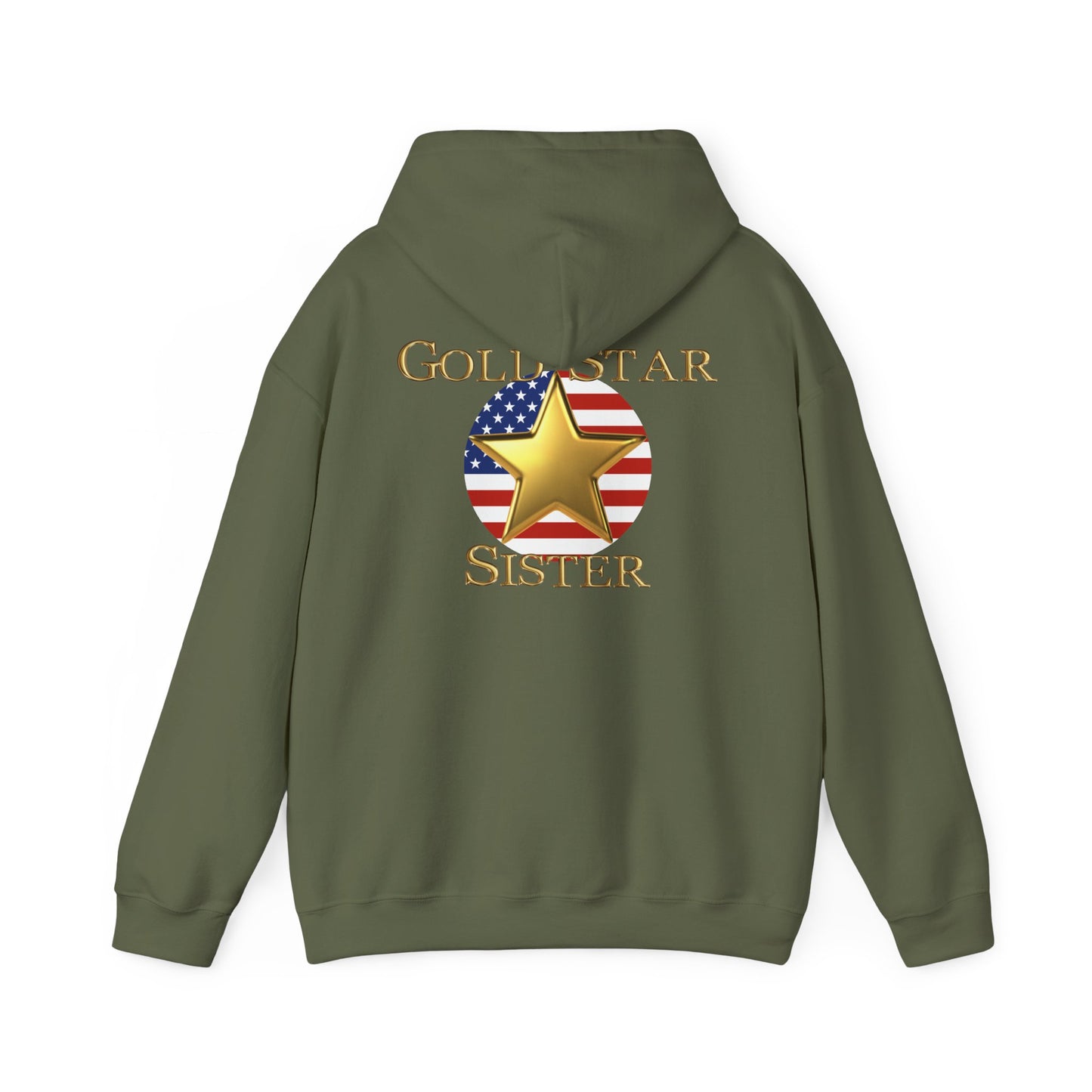 Gold Star Sister Heavy Blend™ Hooded Sweatshirt