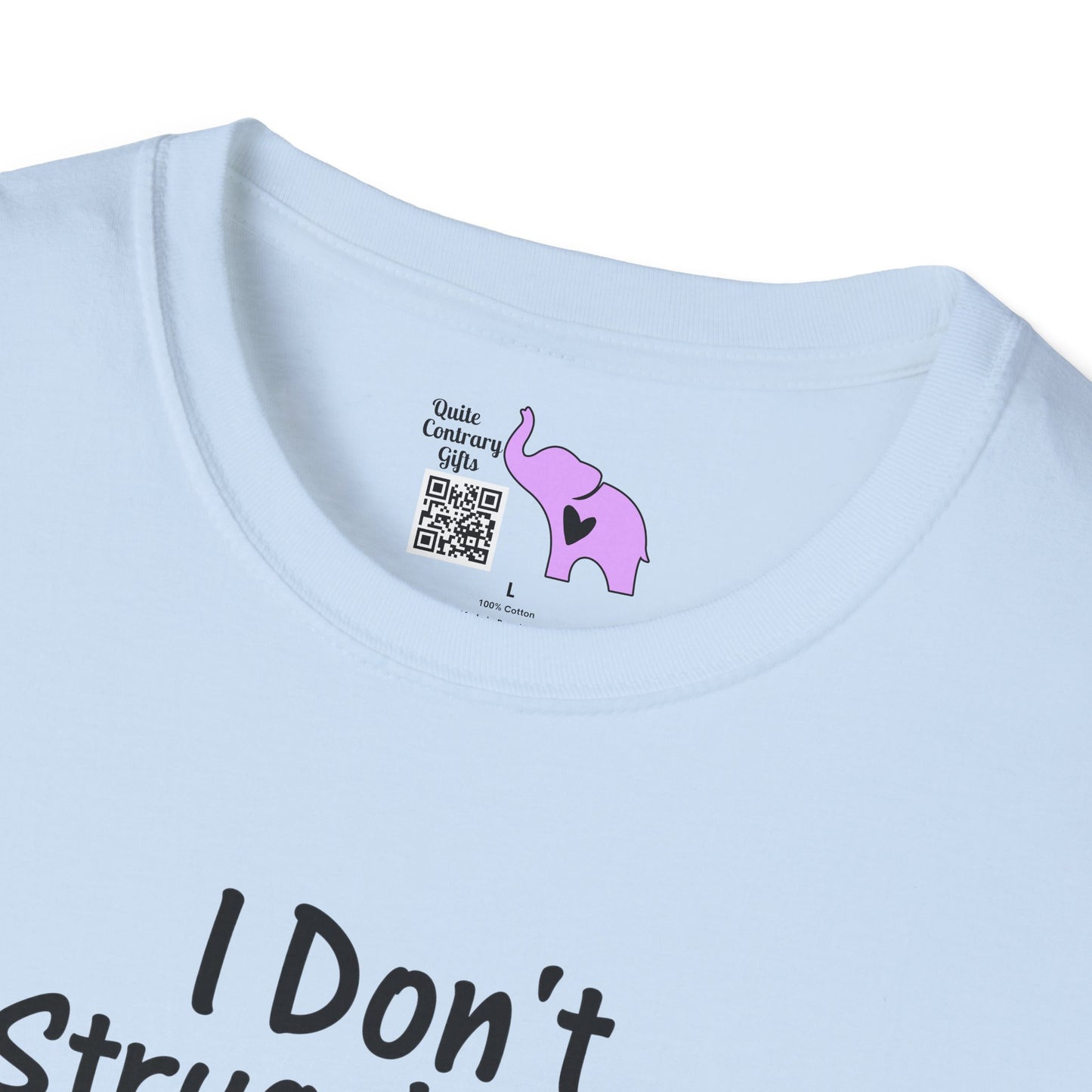 I Don't Struggle With Anxiety I'm Actually Pretty Good At It Adult T-shirt