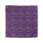 Warped Purple Checkered Microfiber Duvet Cover
