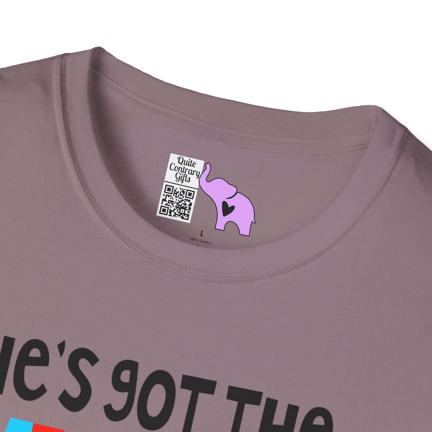 He's Got The Whole World In His Hands Adult T-shirt