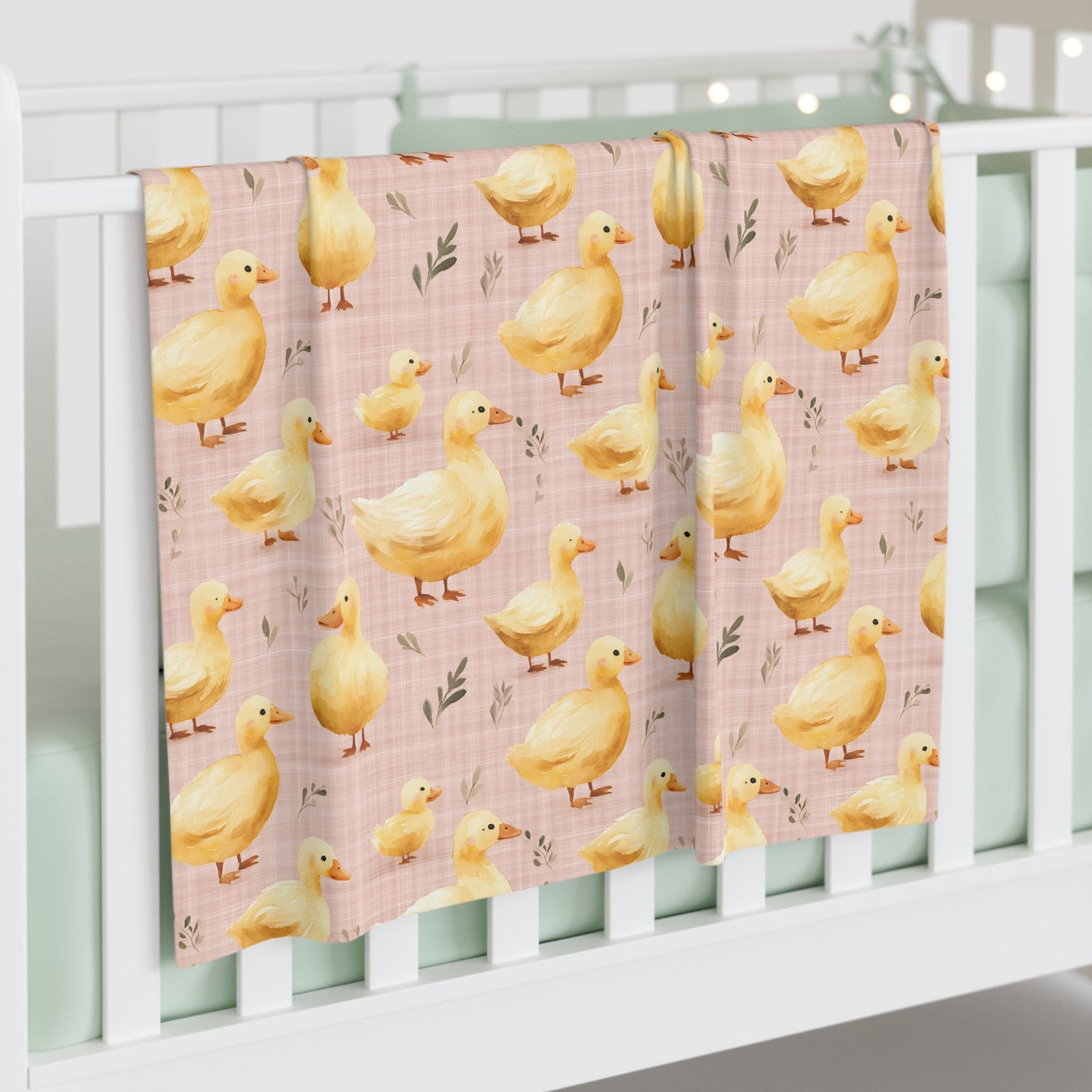 Ducky Daydream Baby Swaddle Blanket