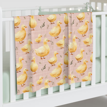 Ducky Daydream Baby Swaddle Blanket