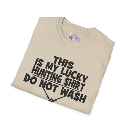 This Is My Lucky Hunting Shirt Do Not Wash Adult T-shirt