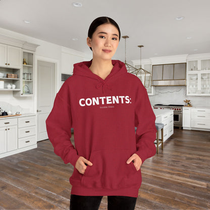 Contents: Invisible Illness Heavy Blend™ Hooded Sweatshirt