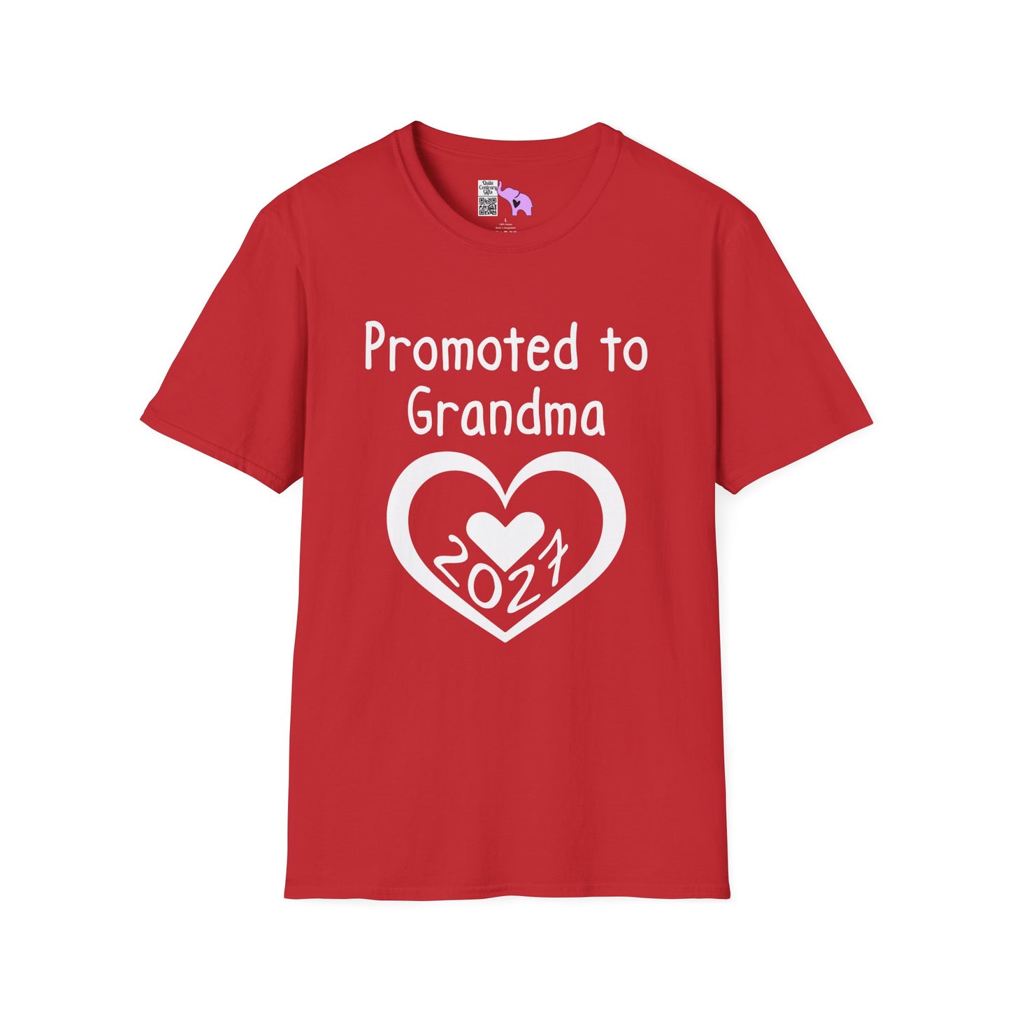 Promoted To Grandma 2027 Adult T-shirt