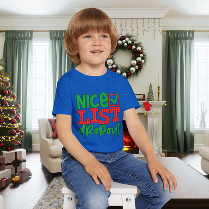 Nice List Dropout Heavy Cotton™ Toddler T-shirt