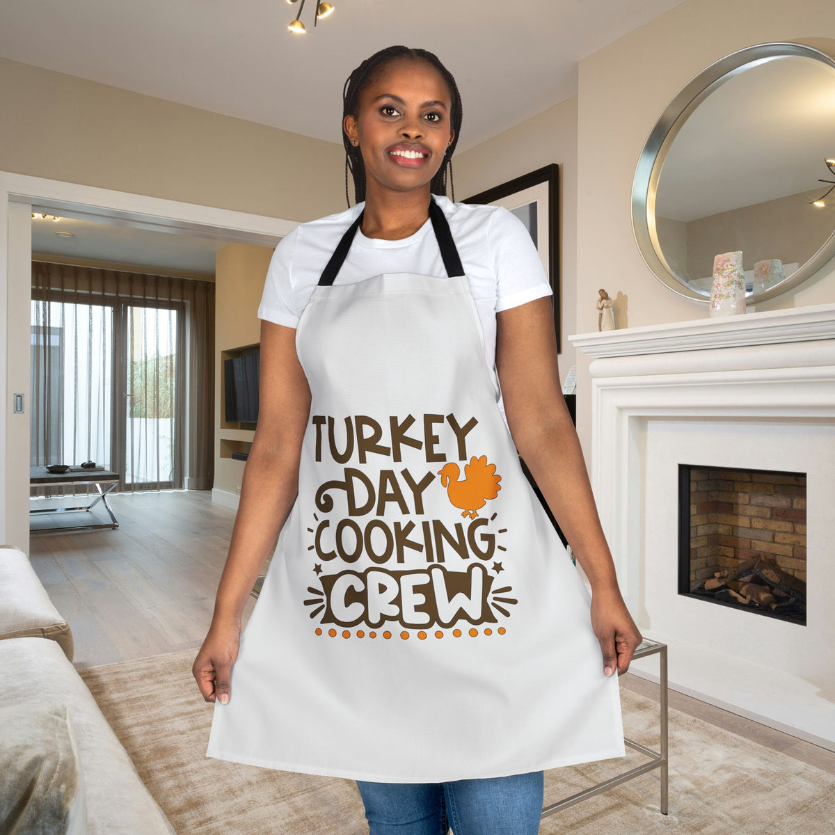 Turkey Day Cooking Crew Apron