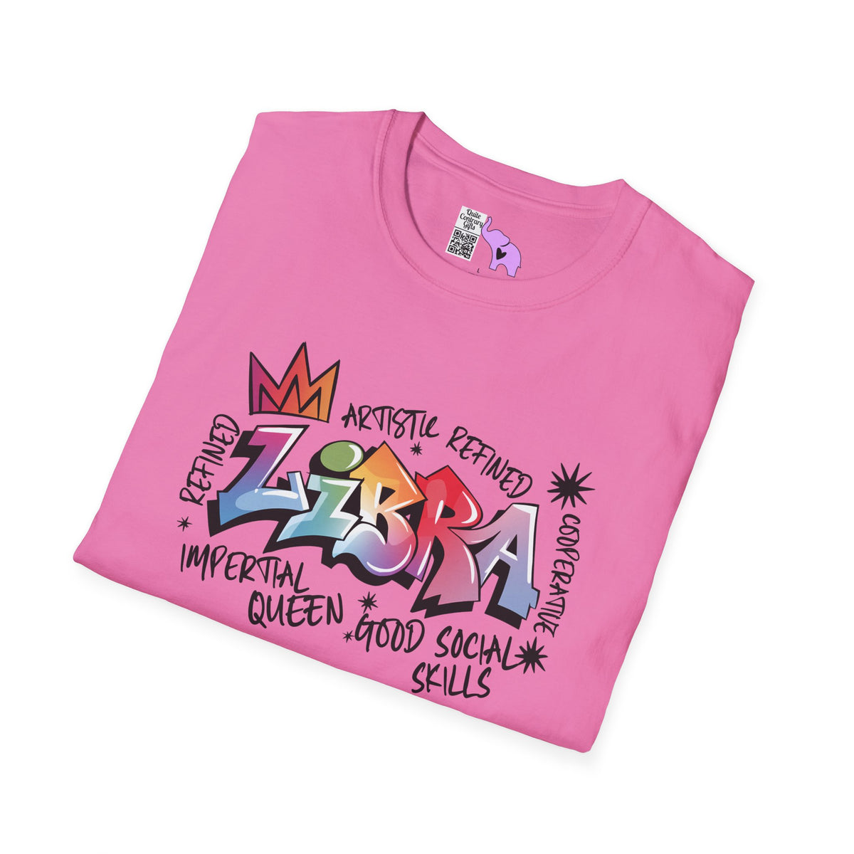 Libra Street Art Adult T-shirt