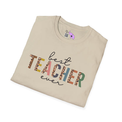 Best Teacher Ever Adult T-shirt