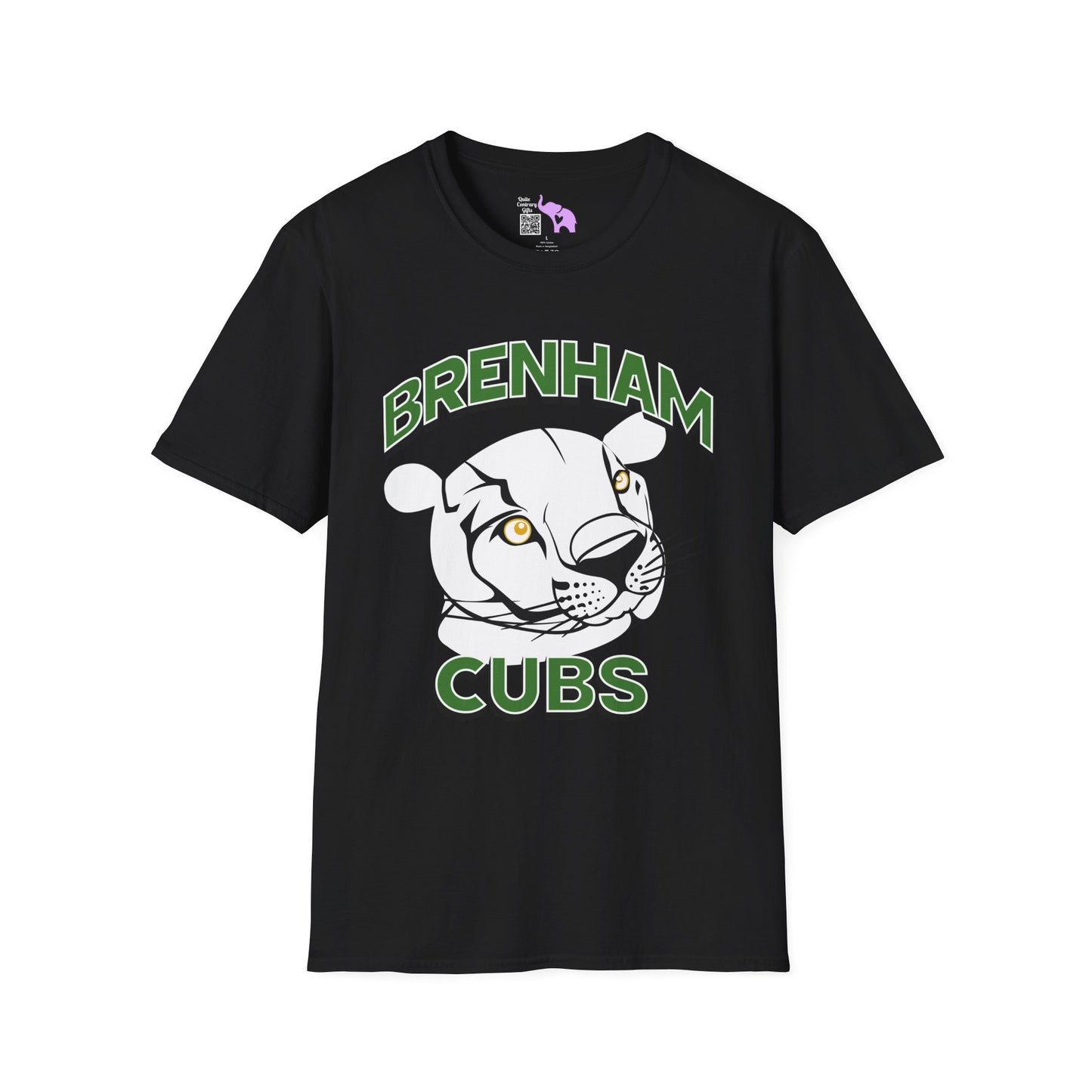 Brenham Cubs w/Mascot Adult T-shirt