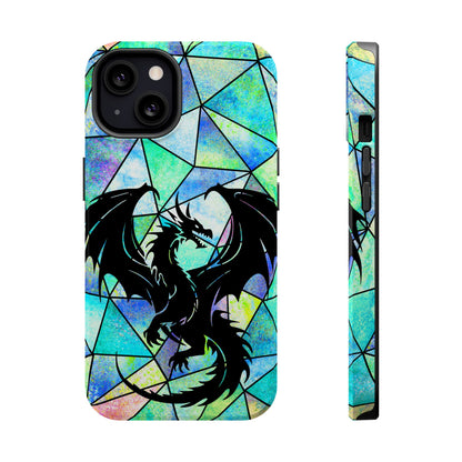 Beautiful Majestic Dragon Silhouette MagSafe® Compatible Tough Case for iPhone