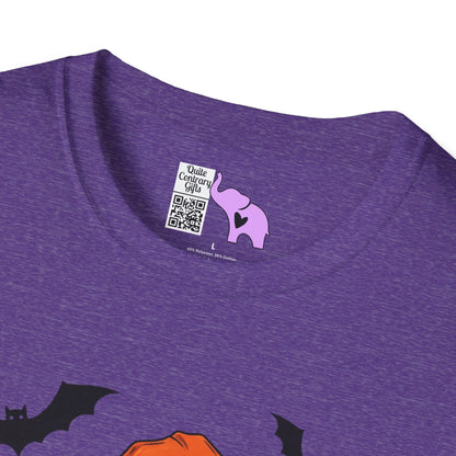 Spooky Mama (Black Catl) Adult T-shirt