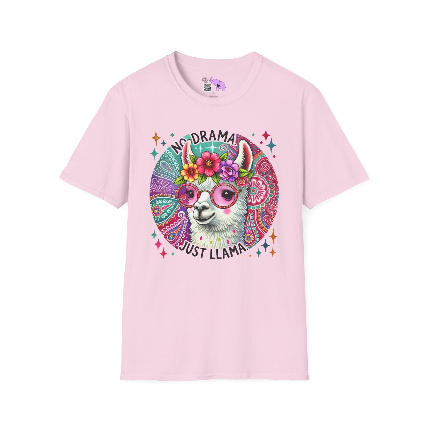 No Drama Just Llama Adult T-shirt