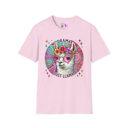 No Drama Just Llama Adult T-shirt