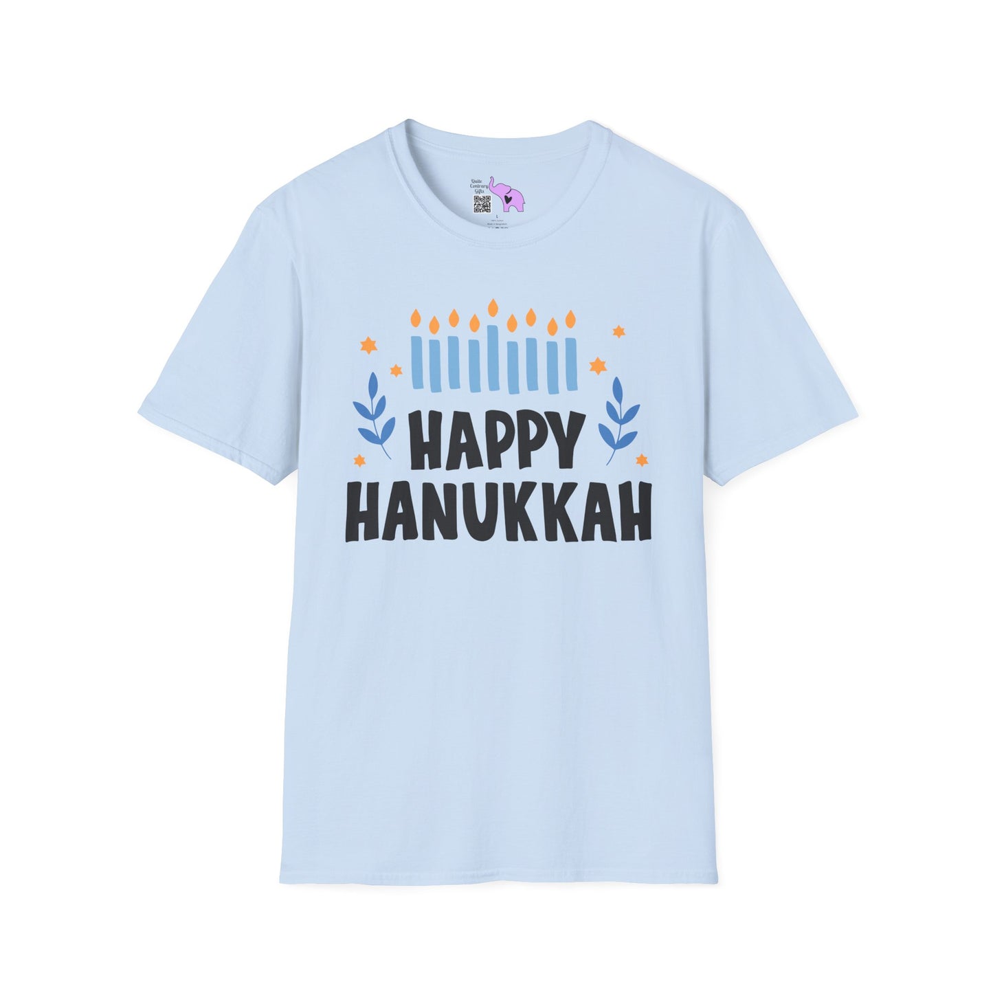 Happy Hanukkah 5 Adult T-shirt