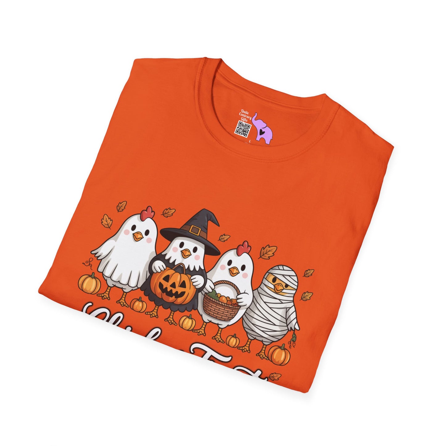Chick or Treat Adult T-shirt