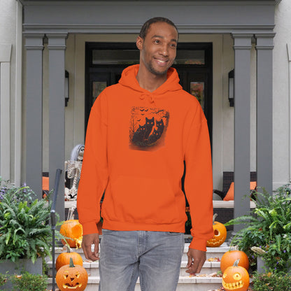 Black Cats Heavy Blend™ Hooded Sweatshirt