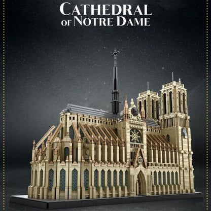 Notre Dame De Paris Building Blocks Cultural Building Toys