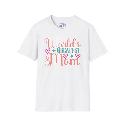 World's Greatest Mom Adult T-shirt