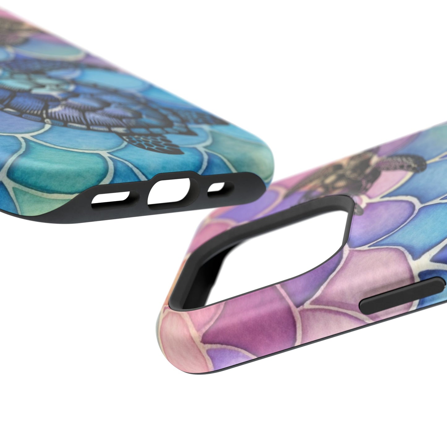 Sea Turtle Silhouette MagSafe® Compatible Tough Case for iPhone