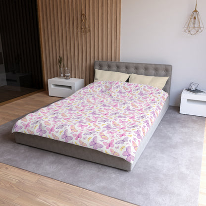 Pastel Butterfly Dreams Duvet Bedding Set