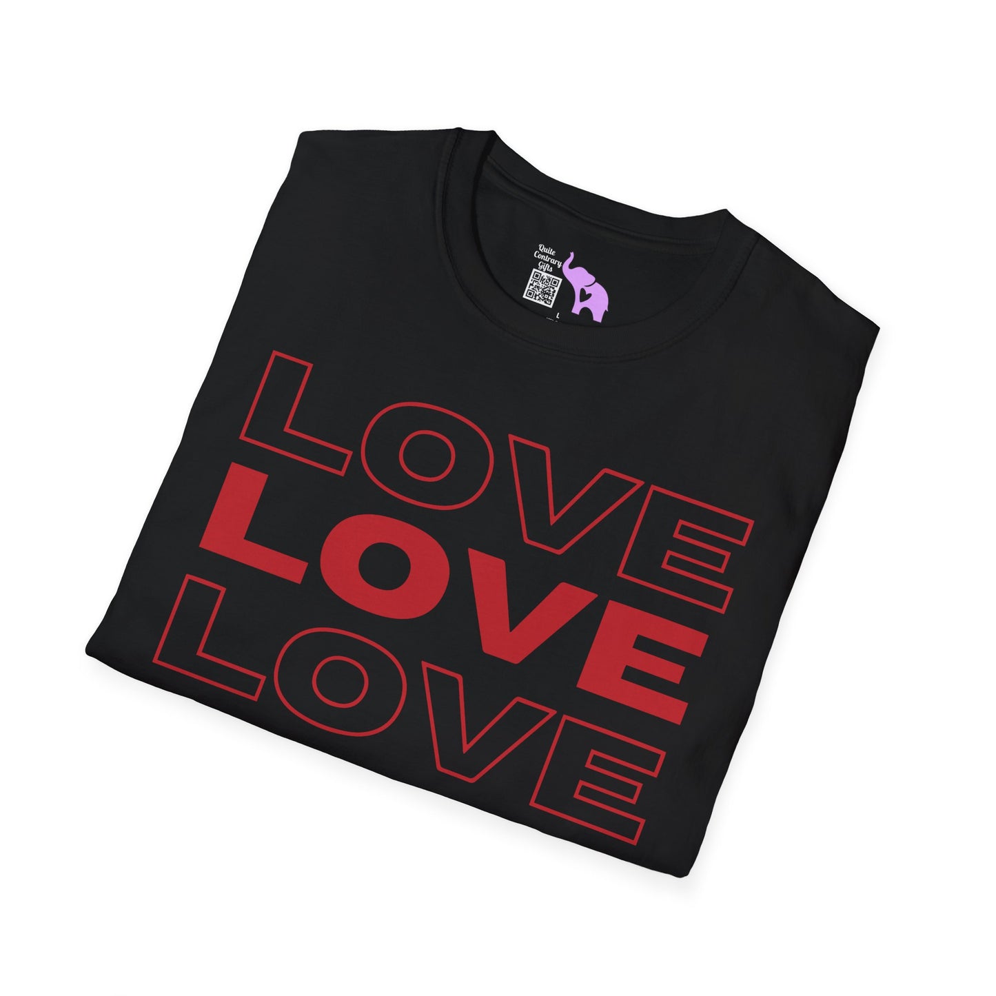 Love x4 Adult T-shirt