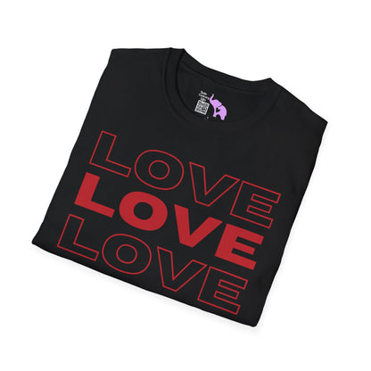 Love x4 Adult T-shirt