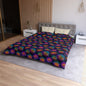 Luminous Lotus Microfiber Duvet Cover