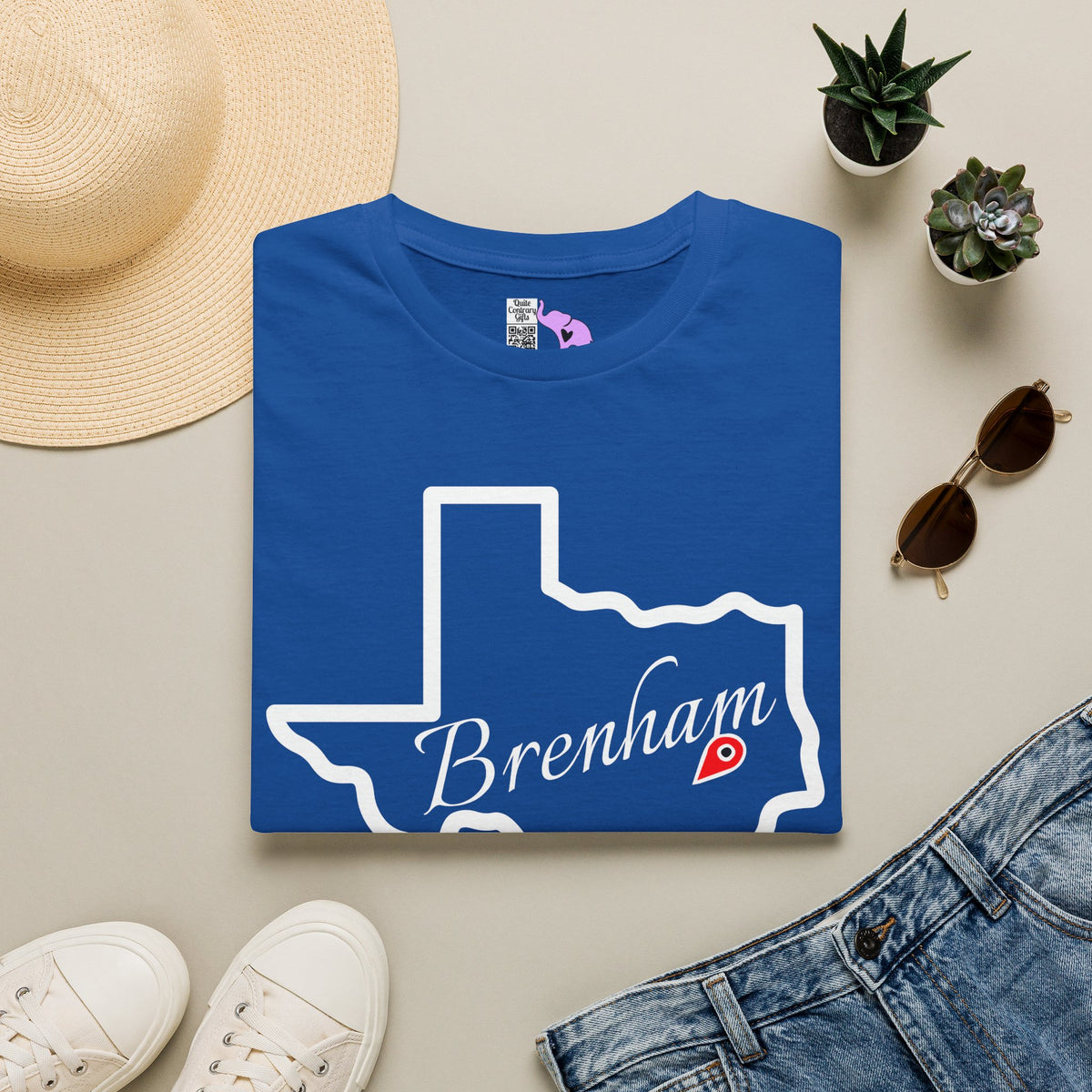 Brenham Texas Adult T-shirt