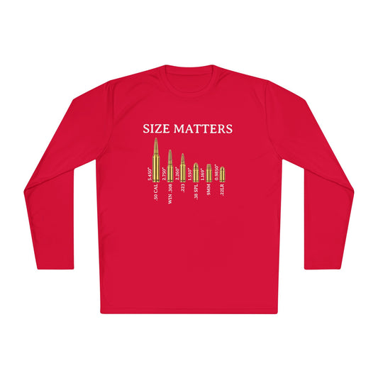 Size Matters (Ammo) Adult Long Sleeve Tee