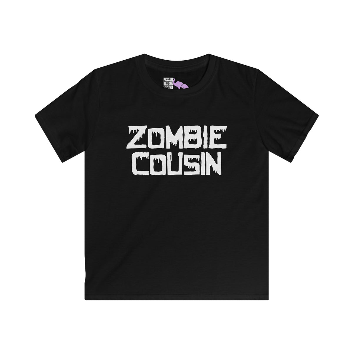 ""Zombie Cousin Youth Softstyle Tee