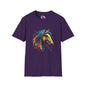 Colorful Horse Adult T-shirt