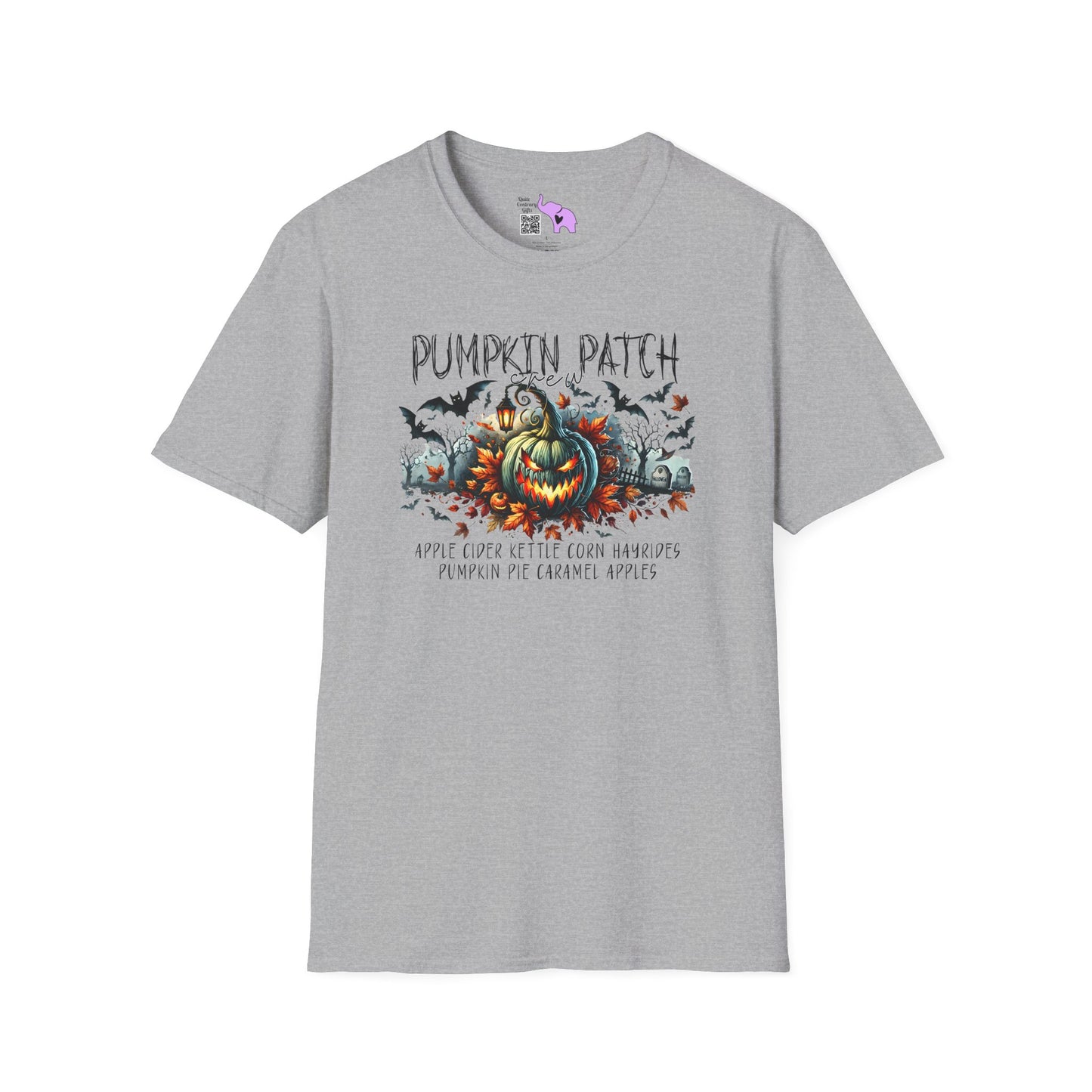 Spooky Pumpkin Patch Adult T-shirt