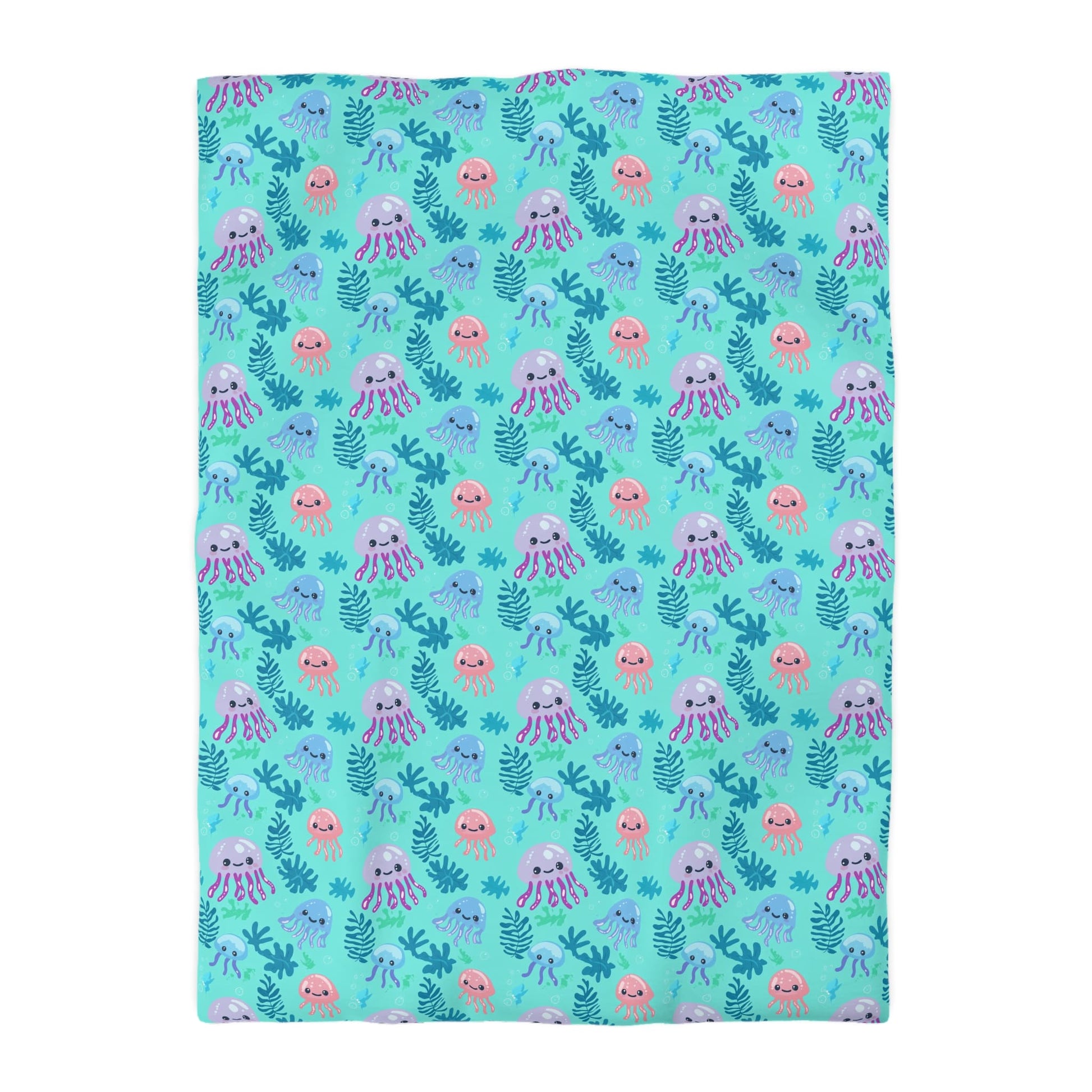 Jellyfish Daydreams Microfiber Duvet Cover
