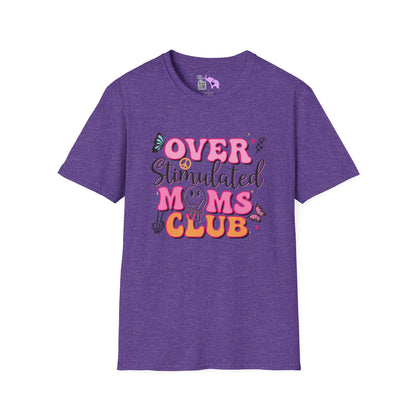 Overstimulated Mom's Club Adult T-shirt