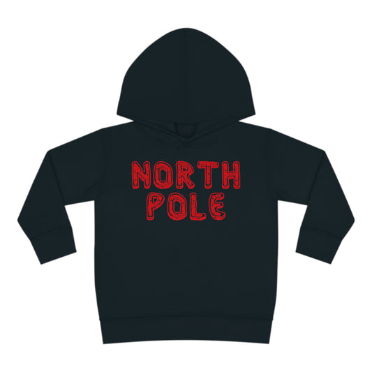 North Pole Toddler Pullover Fleece Hoodie