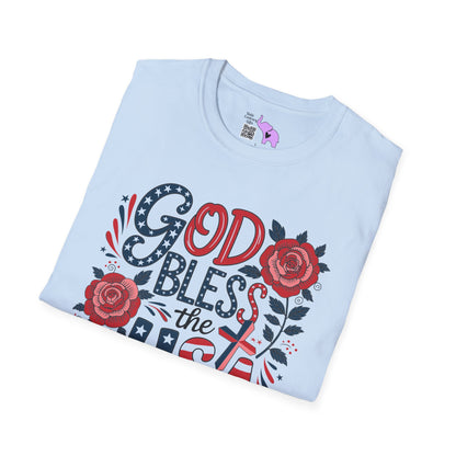 God Bless The USA Adult T-shirt