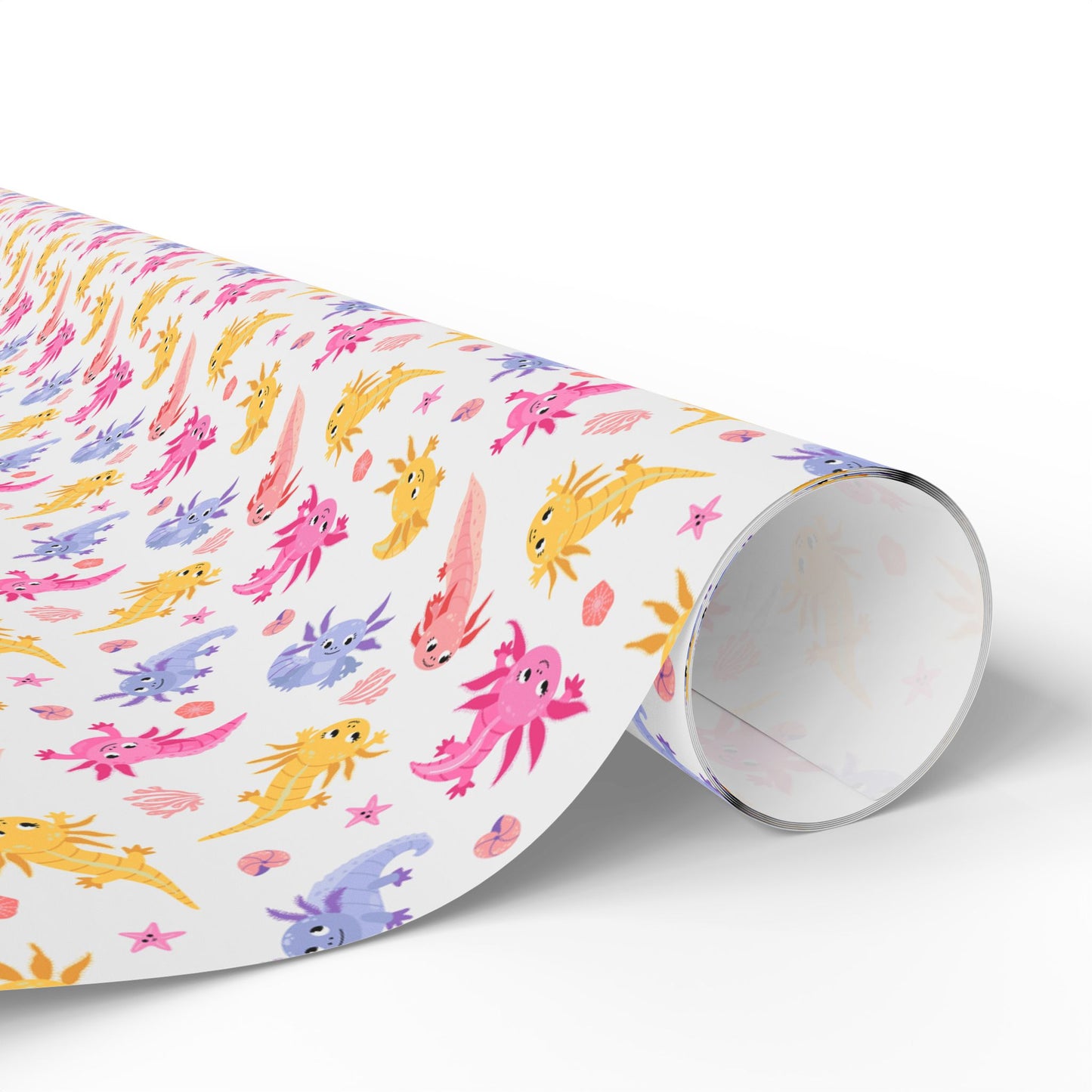 Axolotl Whimsy Wrapping Paper