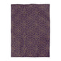 Golden Amethyst Radiance Mandala Microfiber Duvet Cover