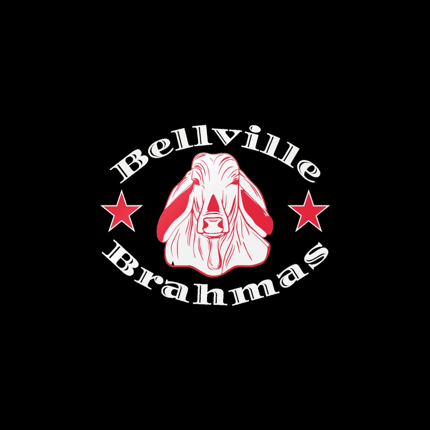 Bellville Brahmas Classic, White Decal