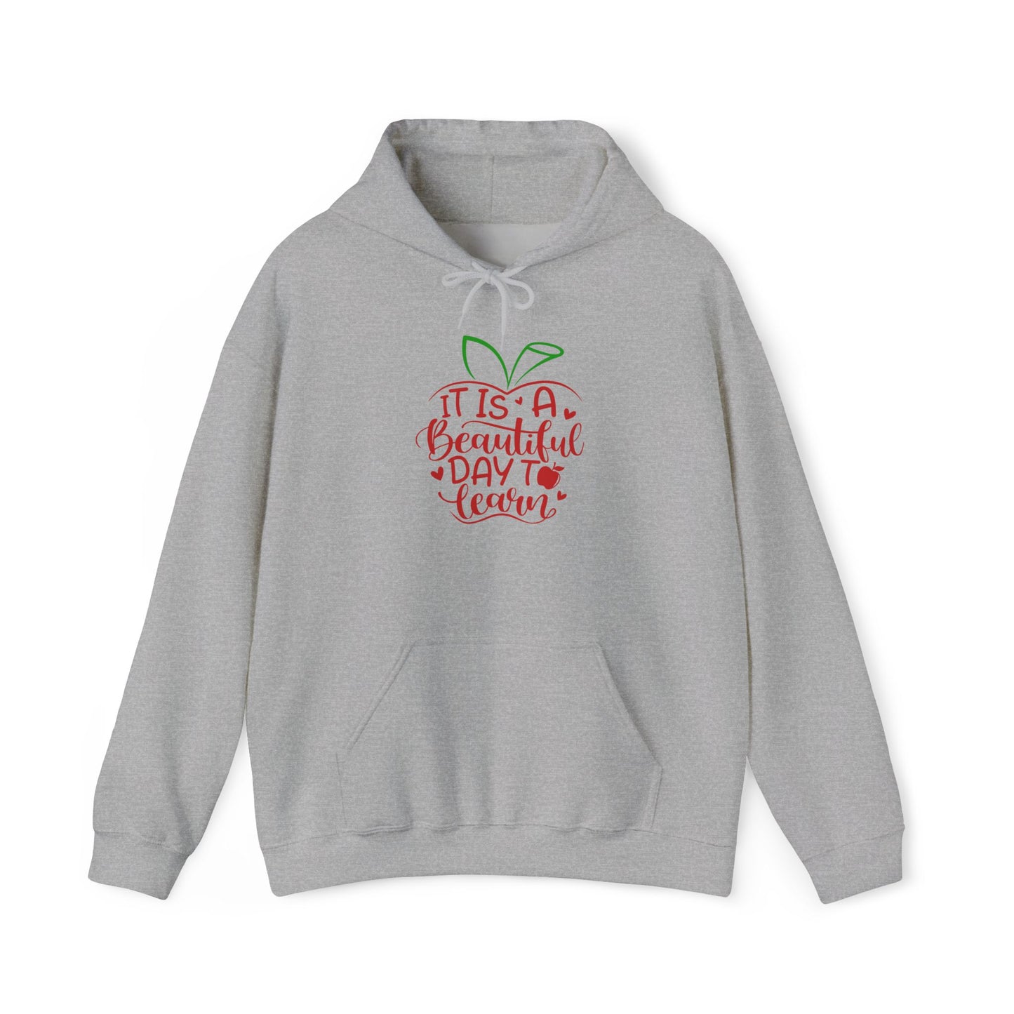 It's A Beautiful Day To Learn Heavy Blend™ Hooded Sweatshirt
