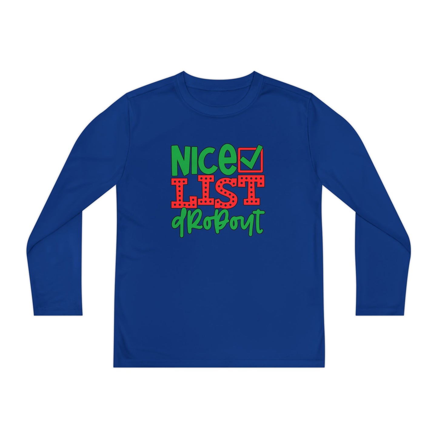 Nice List Dropout Youth Long Sleeve Tee